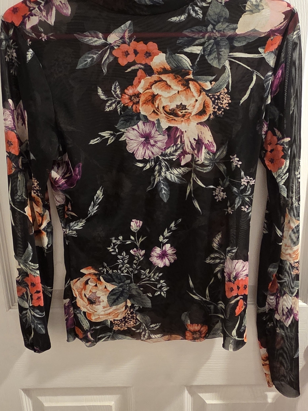 Long Sleeve Mesh Shirt